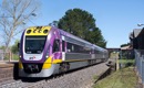 An up Bendigo to Melbourne service. Malmsbury2017