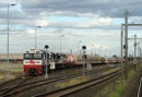 A westbound SCT waits to depart its home terminal. Dec. 2009
